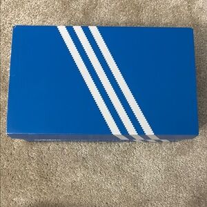 Adidas Blue Shoe Box